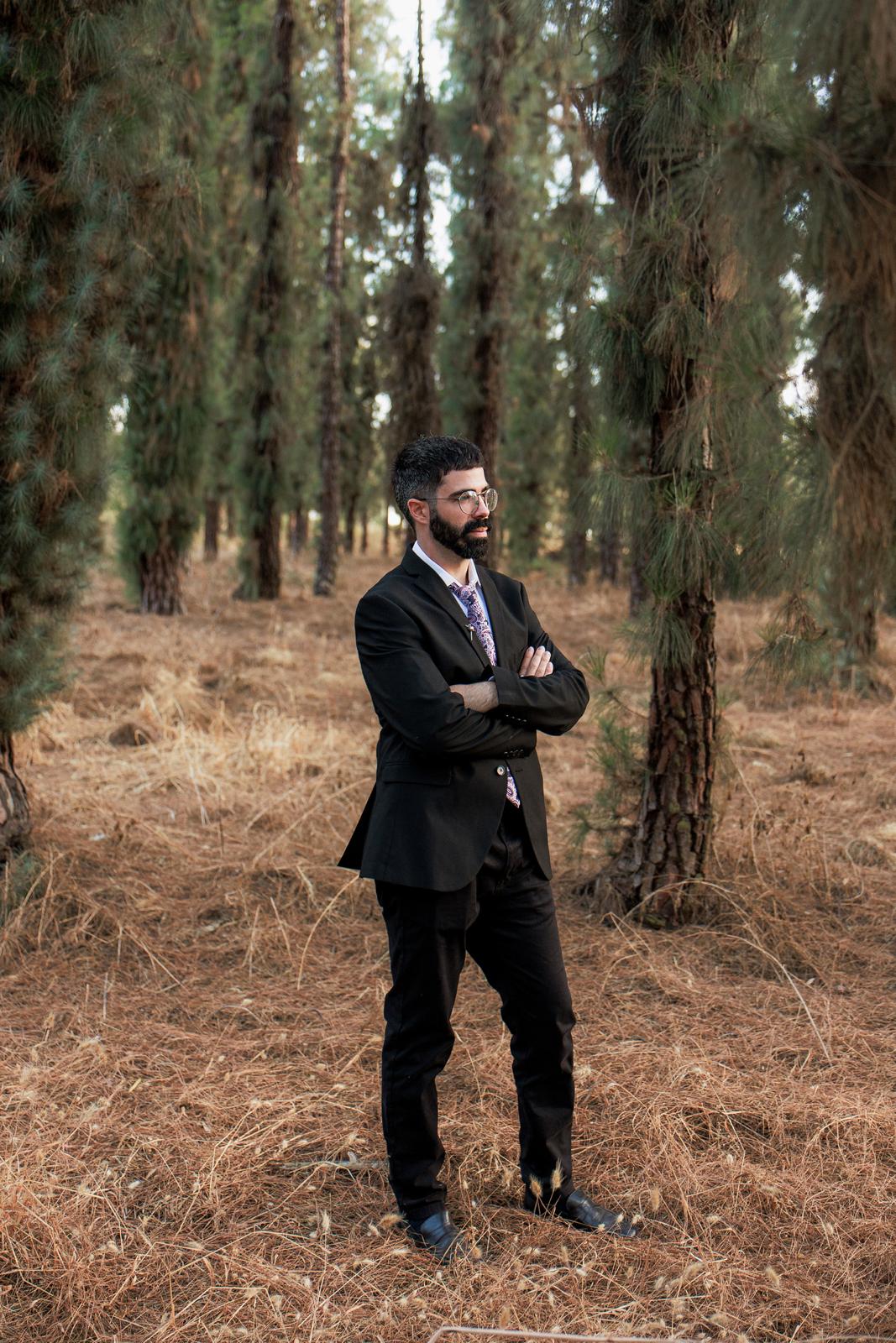 Retrato de Rodrigo León Fernández, psicólogo sanitario